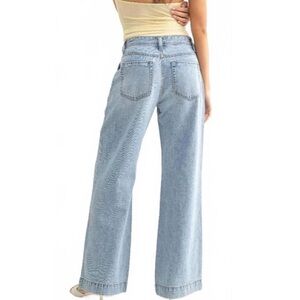 JBD Wide Leg Light Wash Jeans